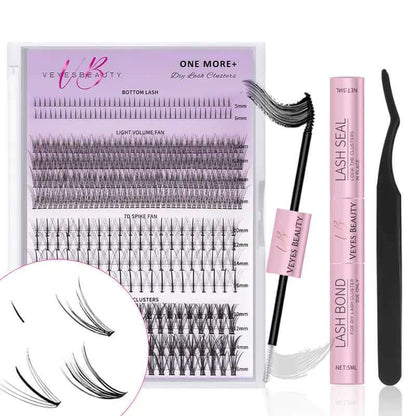 Veyesbeauty Clusters ONE MORE+ DIY Lash | Bottom Lash | 7D 20D ClusterEnhance your eye makeup game with Vole beats Clusters ONE MORE+ DIY Lash. Made with high-quality materials, these 7D and 20D cluster lashes give you a fuller, customLashesPlush Fashions ShopPlush Fashion Shop