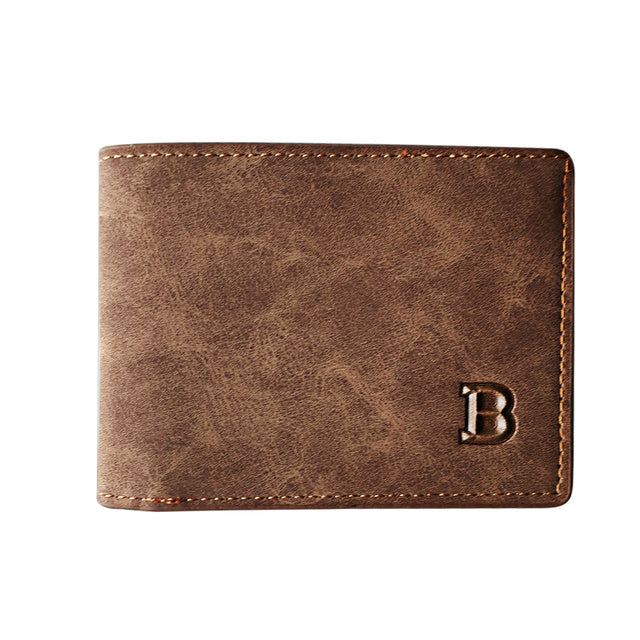 New Men Wallets Small Money Purses DesignThis sleek and stylish men's wallet is the perfect accessory for any man on the go. The compact design fits easily into pockets, while the solid color adds a touch oWalletPlush Fashions ShopPlush Fashion Shop