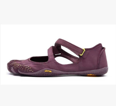 Women's Five Finger Training Shoes by Plush Fashion Hub, designed for yoga, pilates, and outdoor sports, with individual toe compartments.