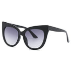 Women's oversized cat eye sunglasses with UV400 protection, stylish eyewear by Plush Fashion Hub featuring bold, fashionable design.