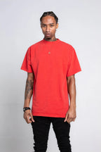 Pastel heavy tee from Plush Fashion Hub, a casual tops item in soft pastel color with a comfortable fit.