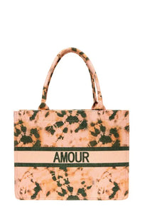 “AMOUR” Geometric Tote Bag OyeraCharisma