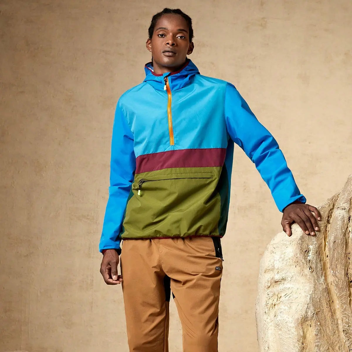 American Casual Jacket Men's Loose Outdoor  Windproof Mountaineering Coat Social Buzz eSIMs