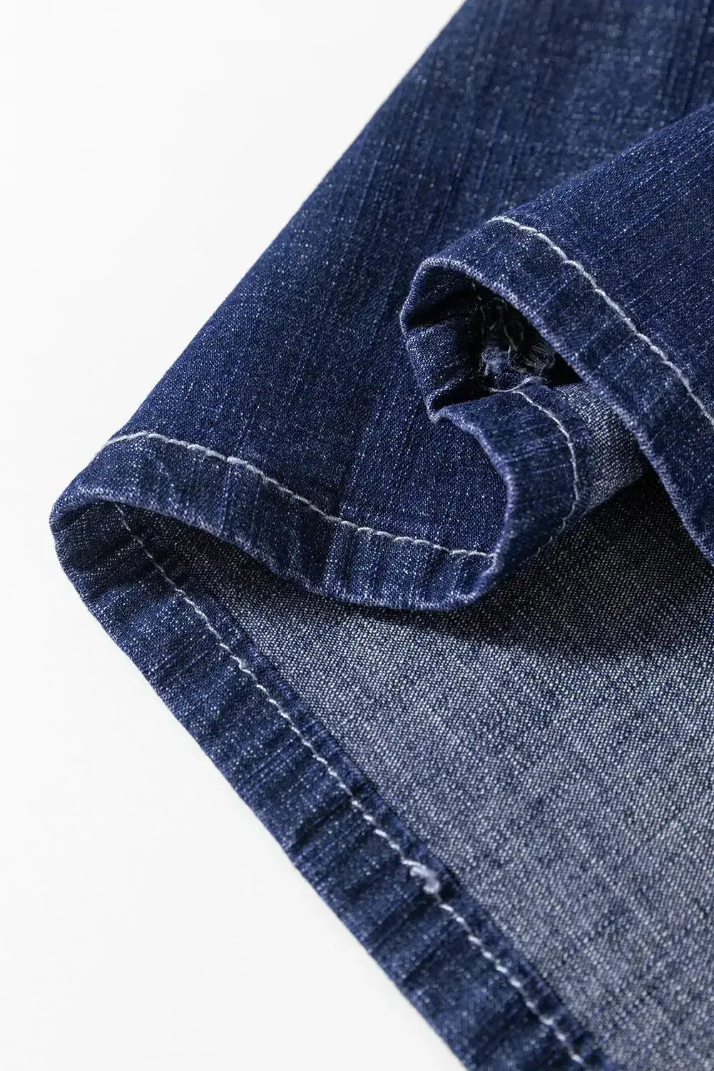 Analeia wide-leg casual plus jeans by Threaded Pear featuring a relaxed fit and classic denim style.