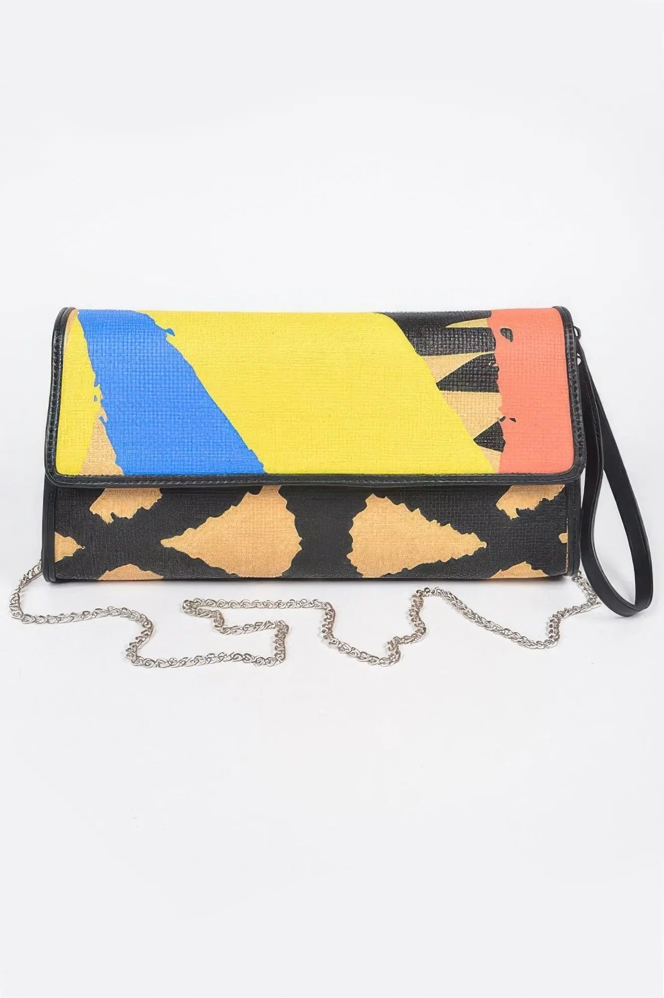 Animal Print Clutch With Color Palette OyeraCharisma