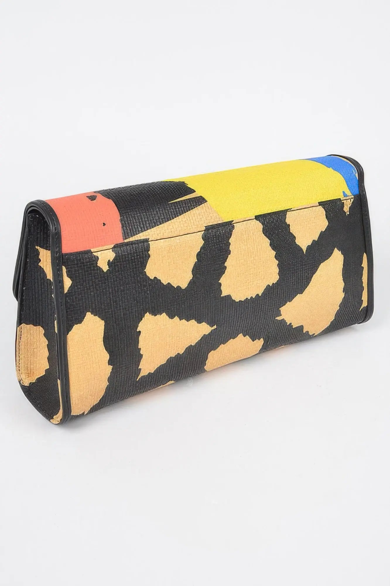 Animal Print Clutch With Color Palette OyeraCharisma