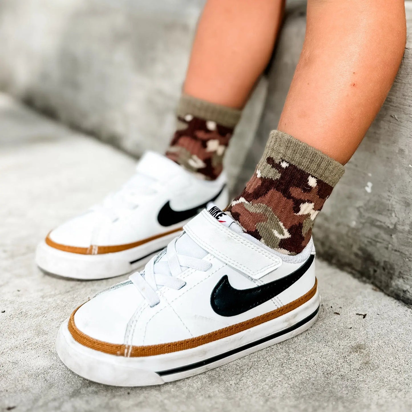 Army Camo Kickin it up Socks