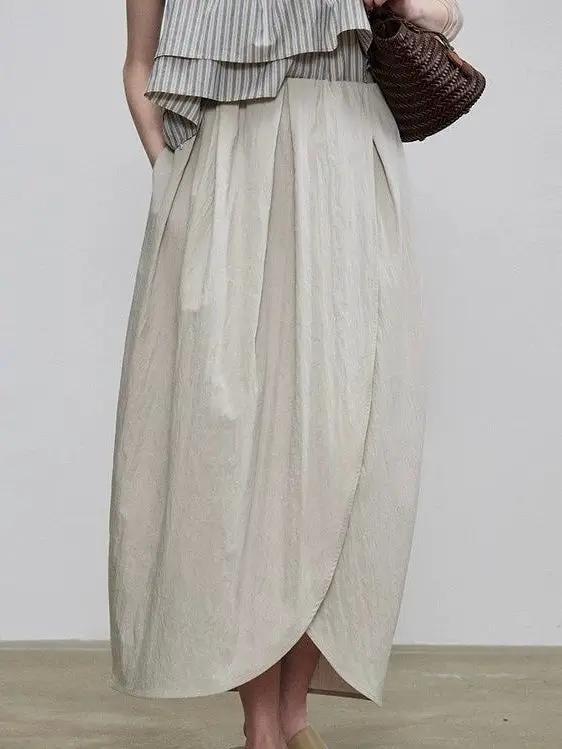 Asymmetric Slit Skirt PAINEVIDA