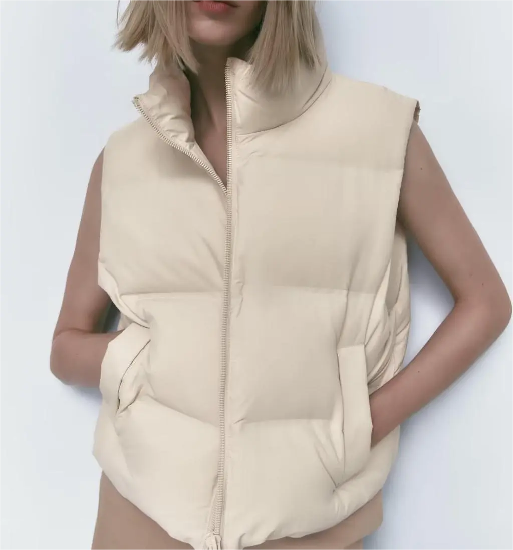 Autumn Winter Short Cotton Jacket Vest Jacket Coat Perfecsy