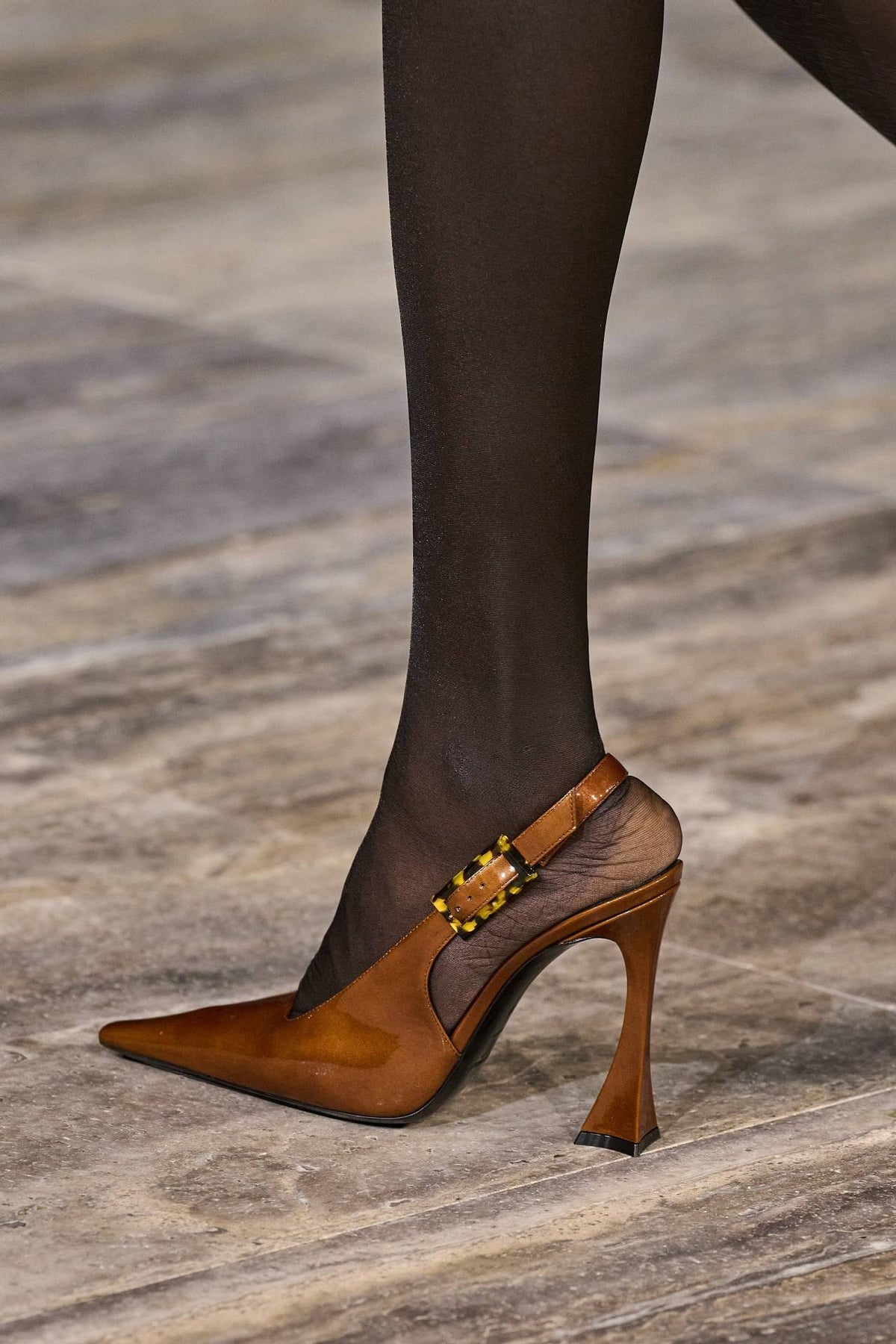 Black pointed toe patent leather stiletto heels by Plush Fashion Hub, showcasing sleek design and shiny finish.