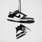 Black elastic shoelaces by Bread, showcasing a close-up of the Shadow Black elastic shoelace with durable, flexible design.