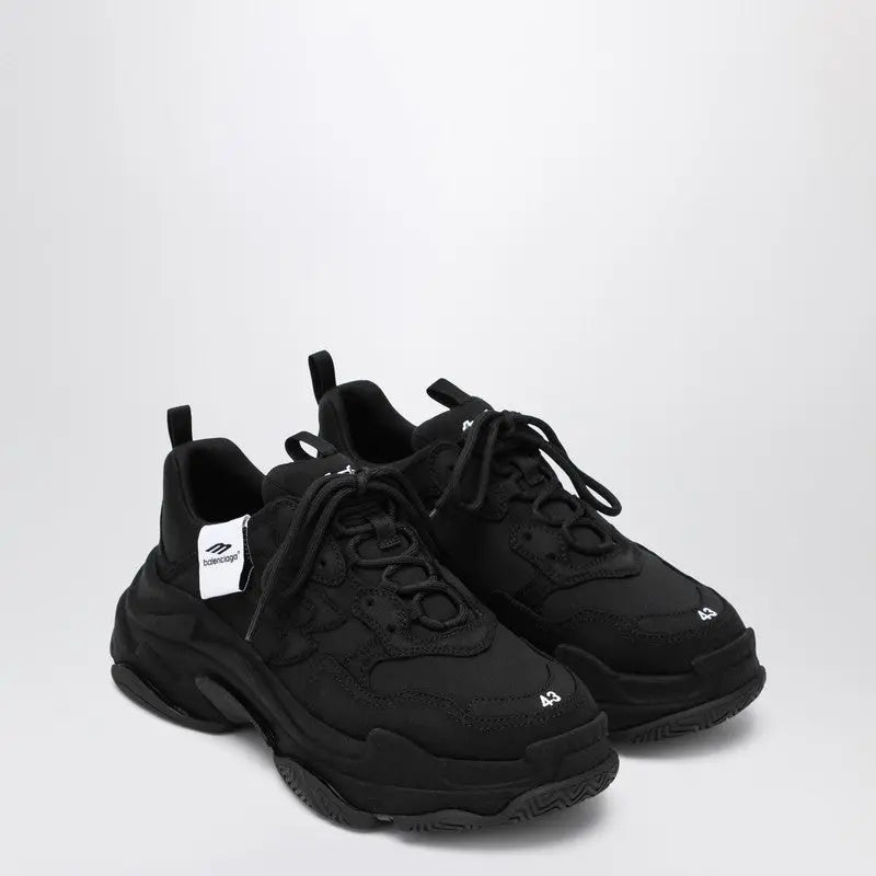 Balenciaga Black Sneaker Triple S Sporty Men Luosophy