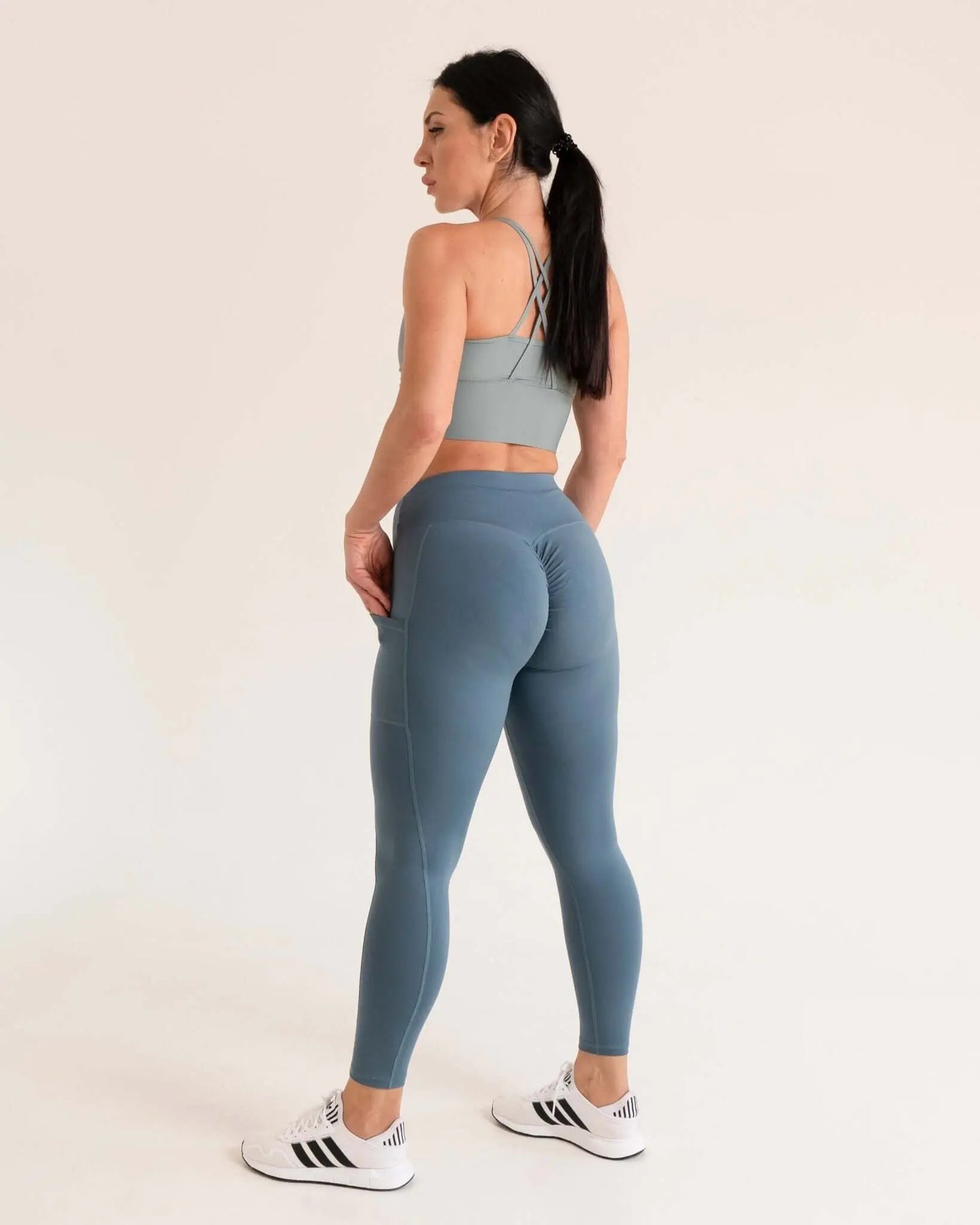 Basic High Waist Tummy Control Butt Lifting Legging Profit Outfits