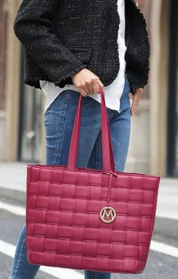 “Binalina” Rowan Woven Tote Bag OyeraCharisma