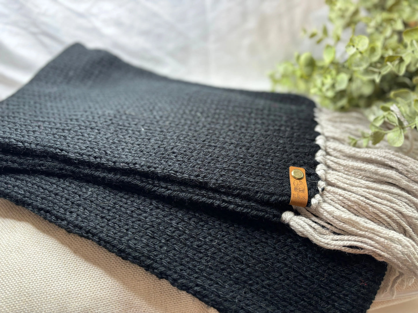 Black scarf Tight Knit Sisters