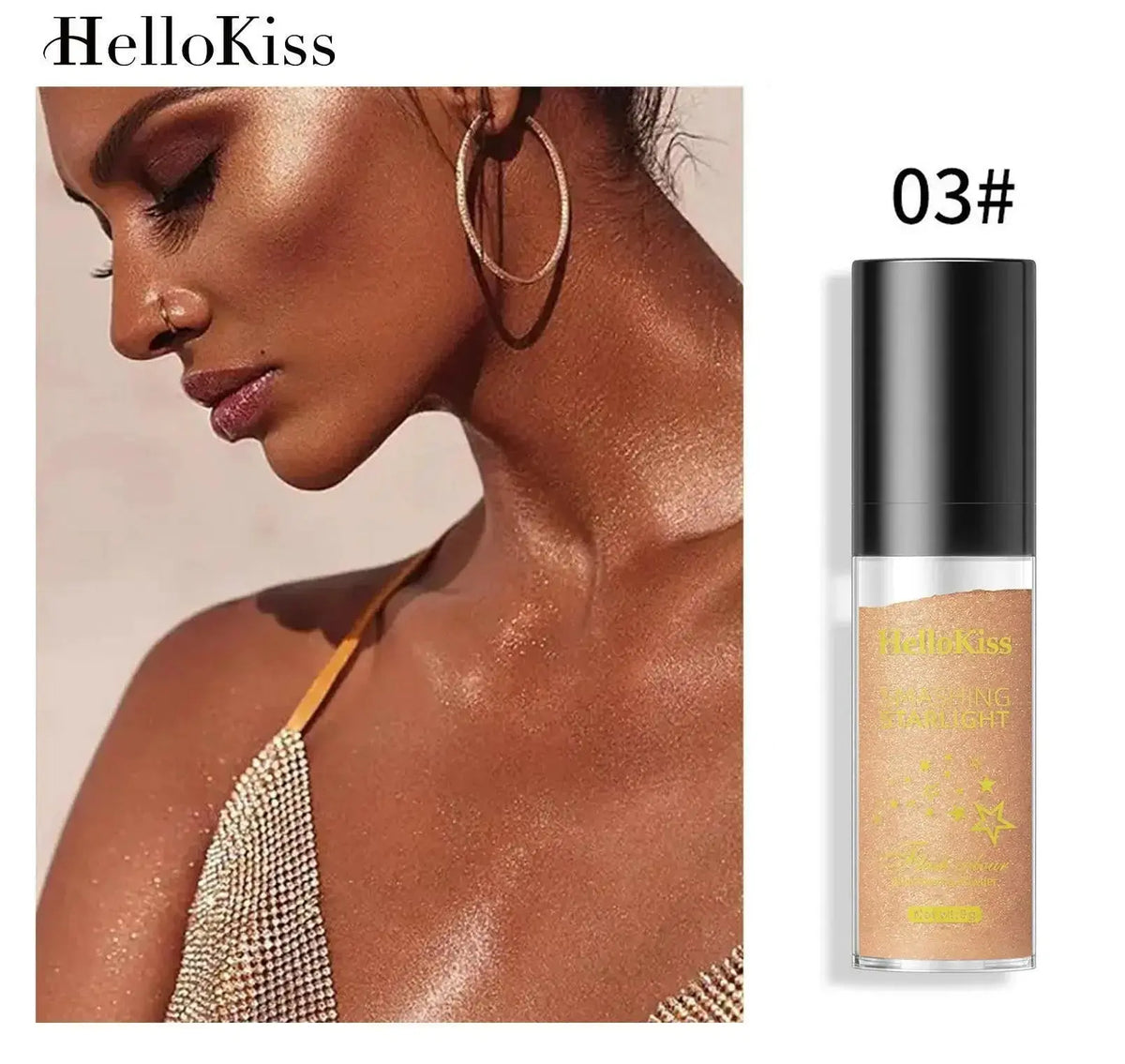 Brightening Plush Fashion Hub Radiant Body Highlight Powder with ultra-fine shimmer for luminous, sculpted skin.