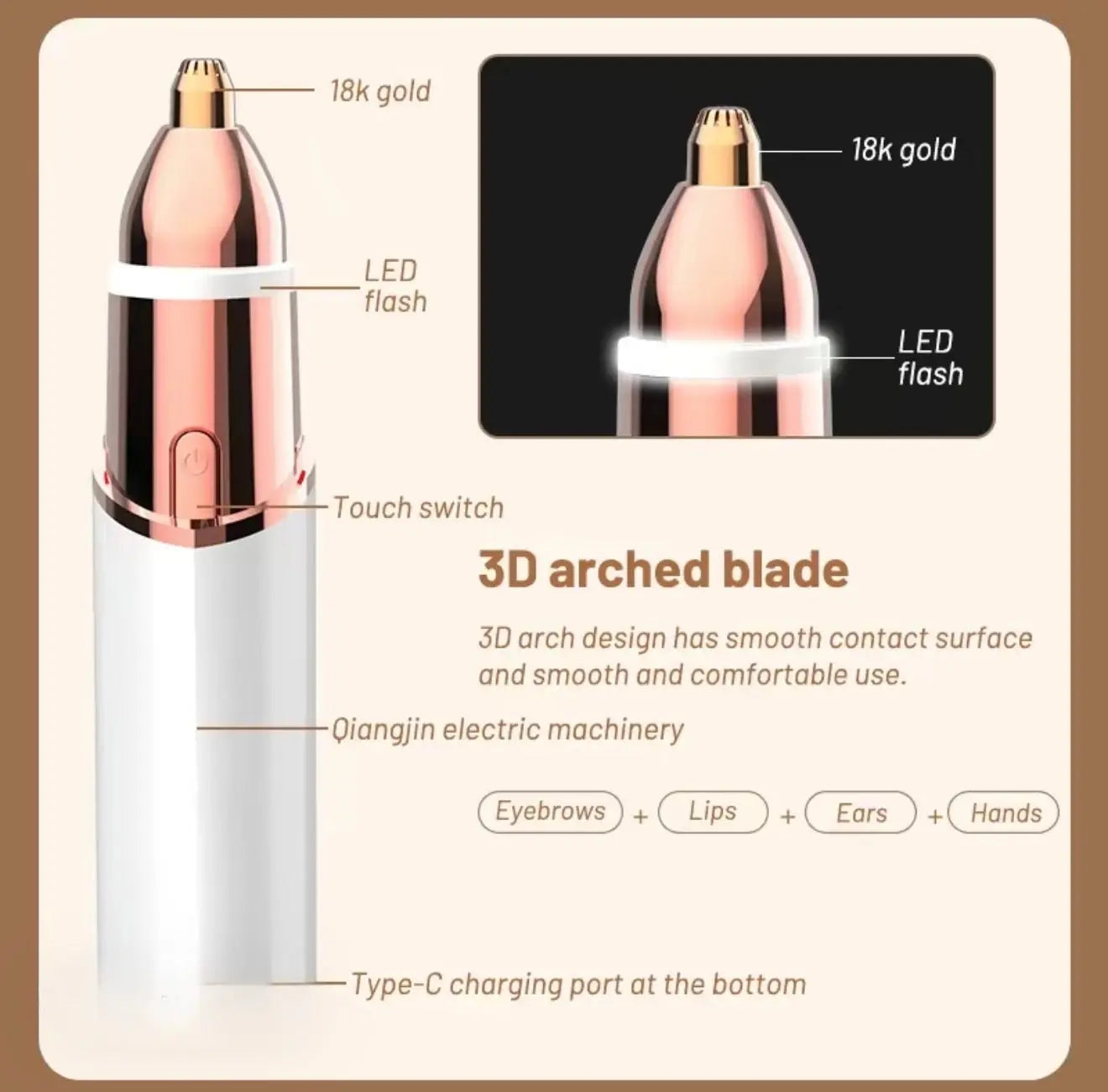 BrowSmooth 2-in-1 Facial Trimmer V.I.P Digital Presence