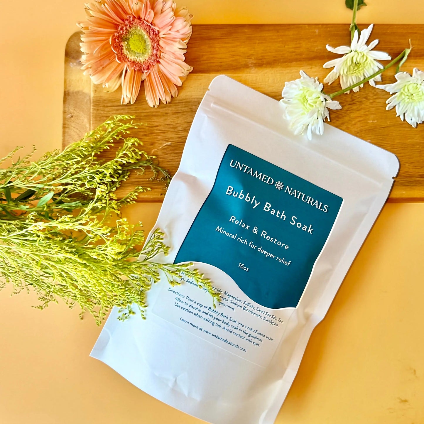 Bubbly Bath Soak, Relax & Restore UnTamed Naturals