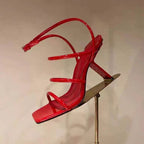 Elegant Platform Buckle Sandals
