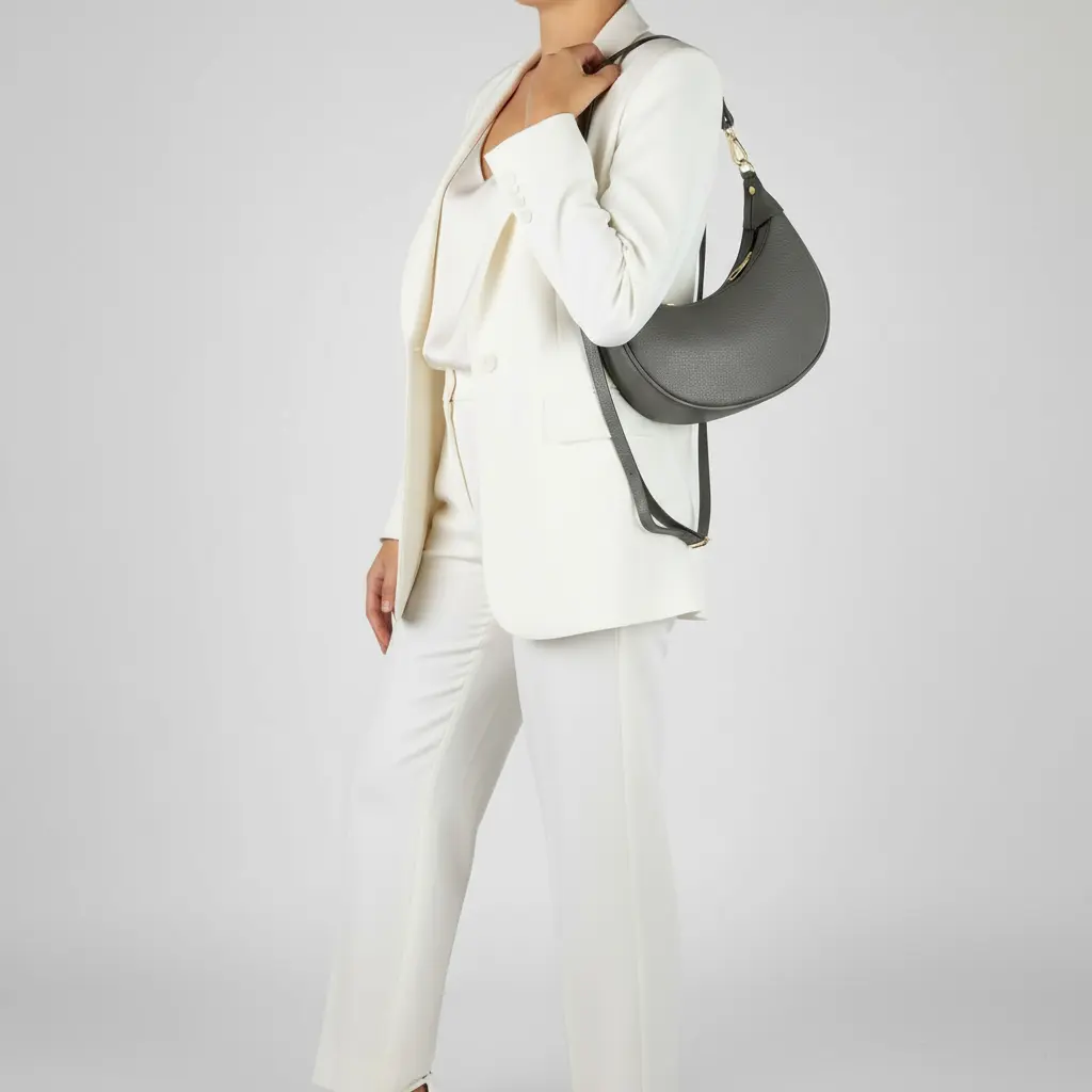 Calf Leather Shoulder Bag TAKEASY