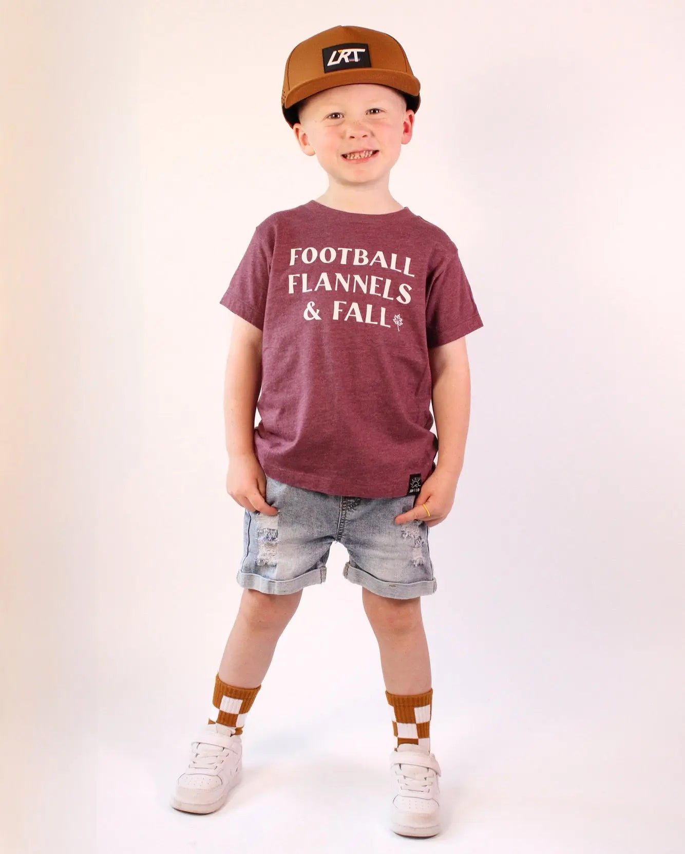 Camel Checker Kickin it up Socks