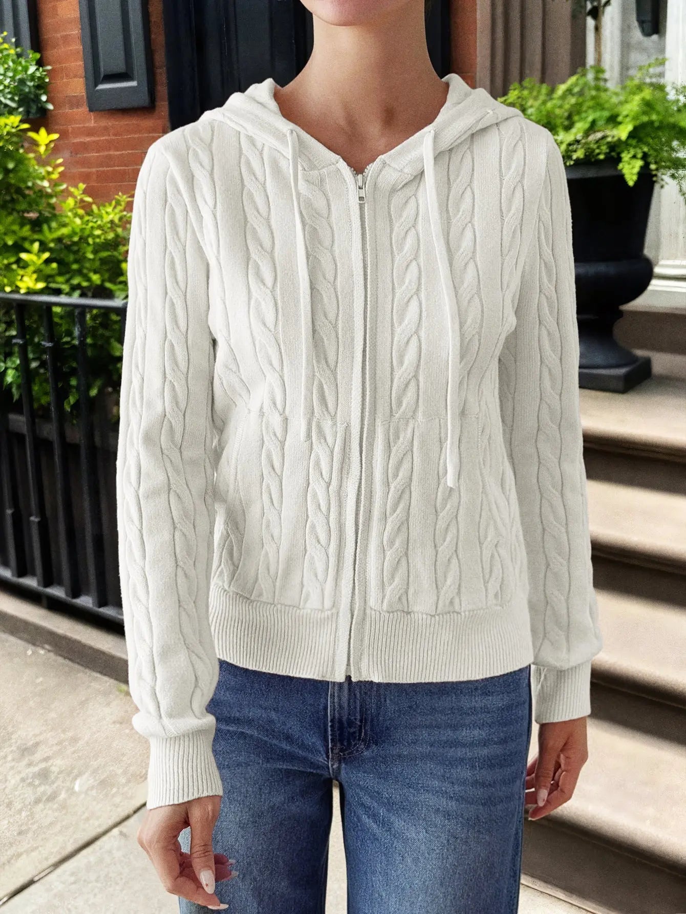 Casual Wool Long Sleeved Sweater Sweaters Women Clothing Autumn Winter Plush Fashion Hub