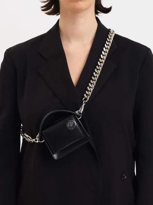 Chic Thick Chain Simple Small Bag Plush Fashion Hub