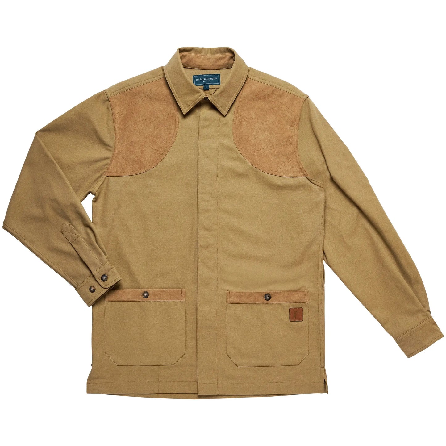 Clays Jacket - Russett Brown Ball and Buck