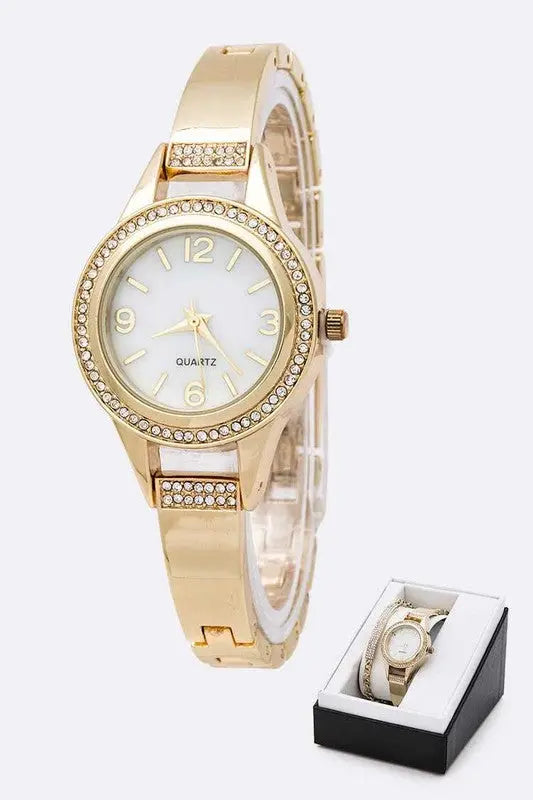 “Clockin In” Bracelet Watch Set OyeraCharisma