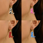 Cowgirl Boot Dangle Earrings - Plush Fashion Hub