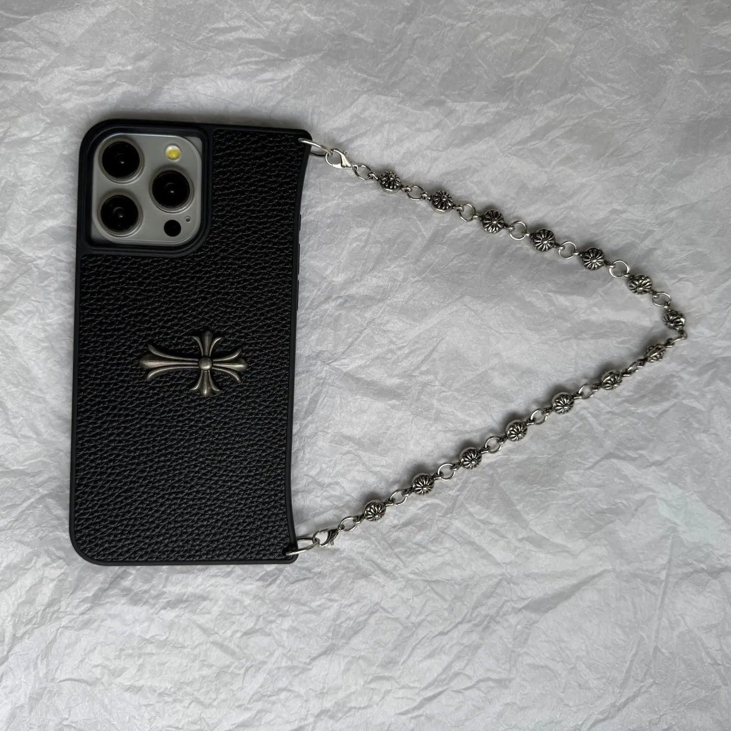 Cross Cool Handheld Leather Phone Case PAINEVIDA