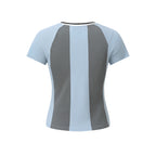 Casual Loose Fit Round Neck Letter Print Short Sleeve T-Shirt