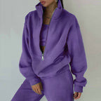 Velvet Touch Fleece Sporty Co-Ord Set