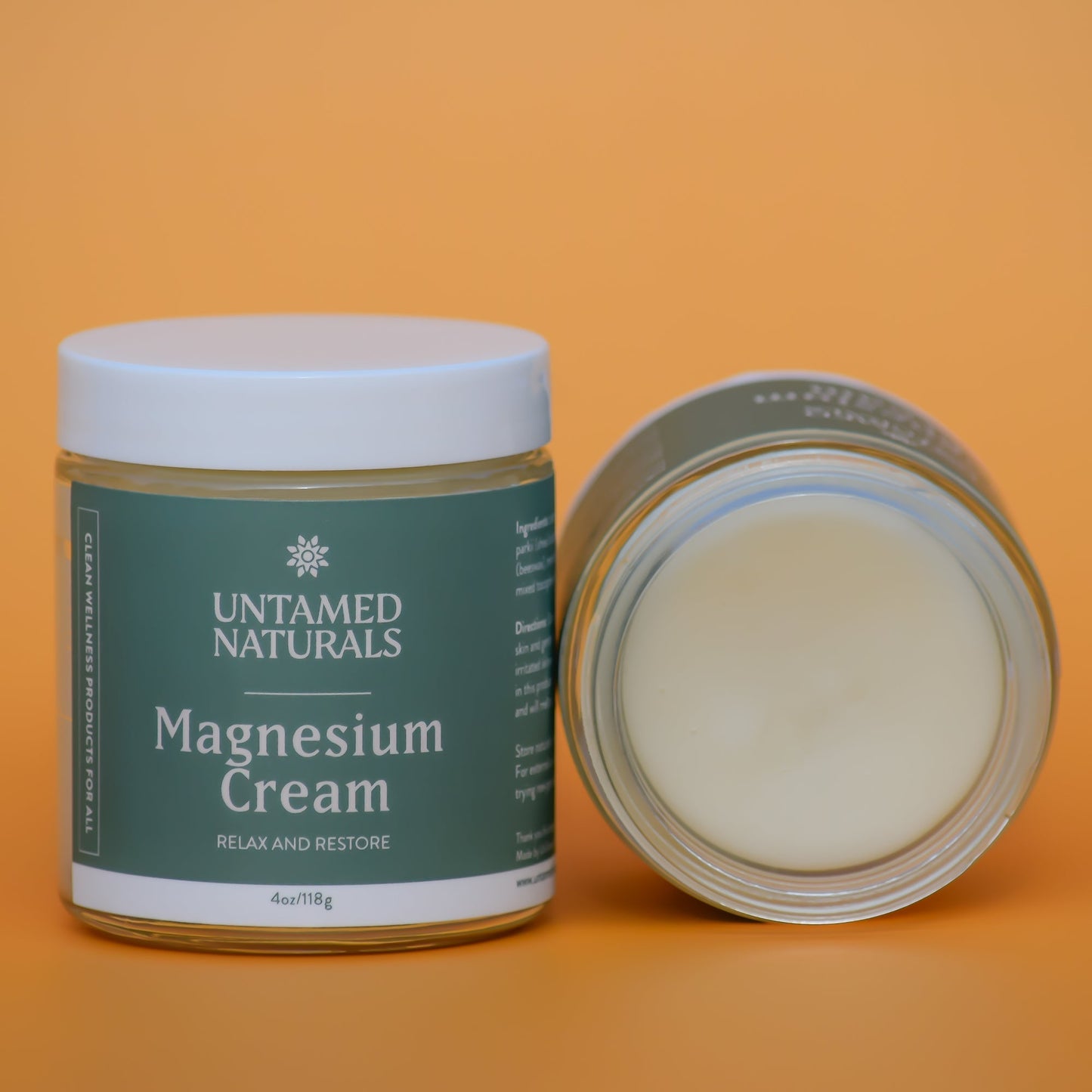 Magnesium Cream with Menthol UnTamed Naturals
