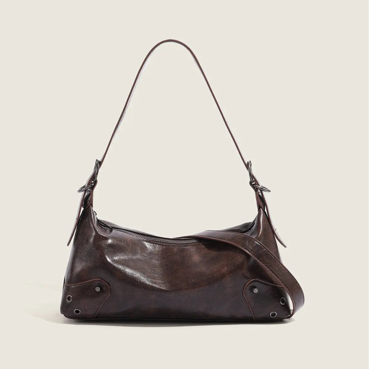 Design female small hobo bag, autumn and winter armpit bag, versatile shoulder crossbody bag female Plush Fashion Hub Blessing Clothing 29.78