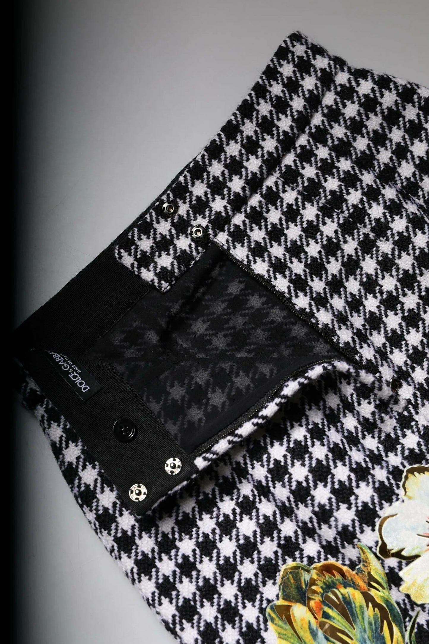 Dolce & Gabbana Multicolor Floral Print High Waist Pencil Cut Skirt MaraFormigone