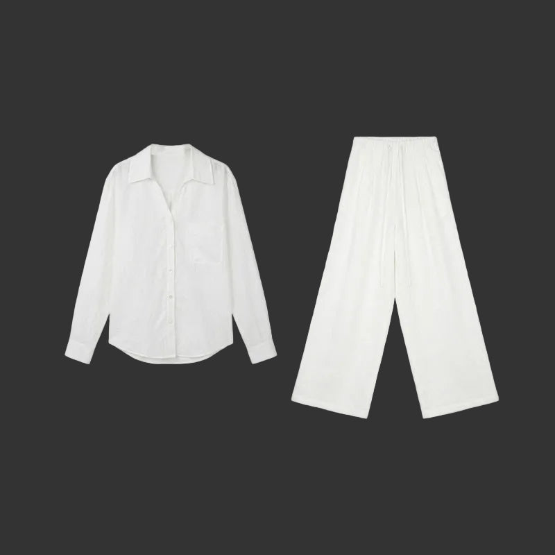 Tencel Linen Lounge Set