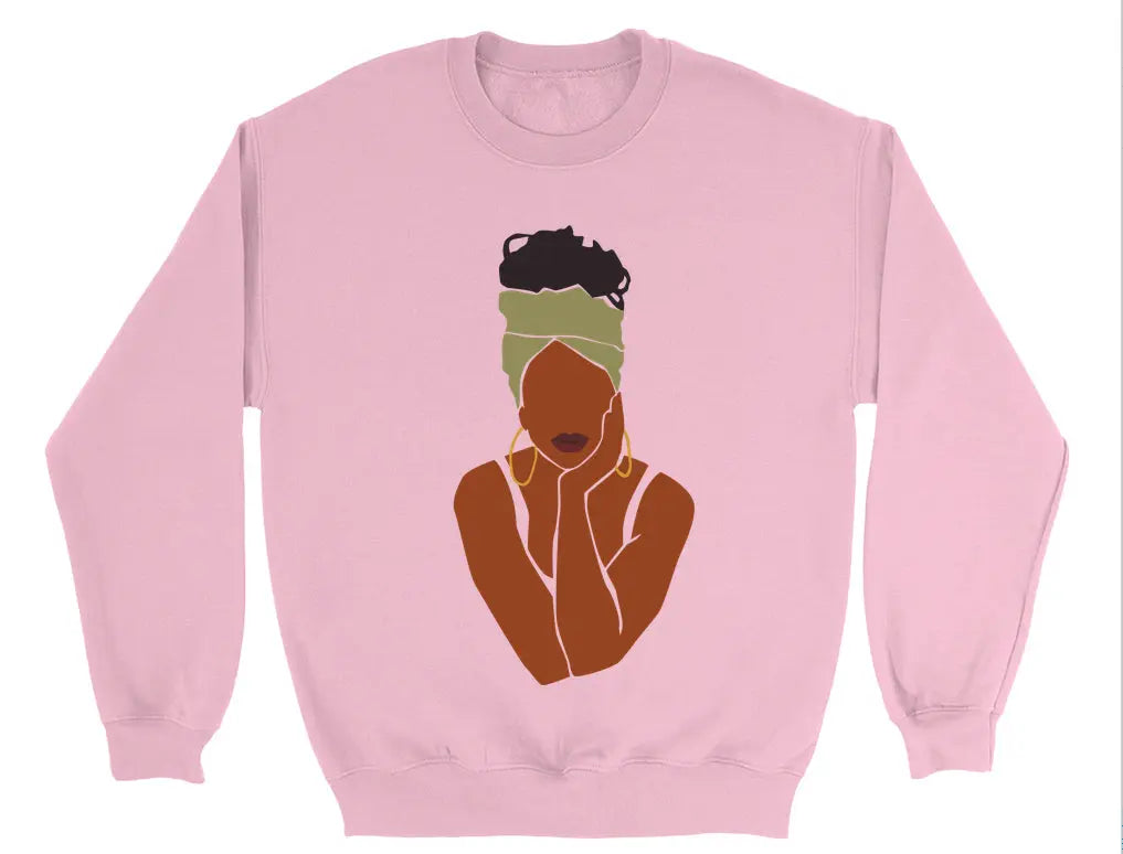 European And American Cartoon Printed Round-neck Sweater - Plush Fashion Hub