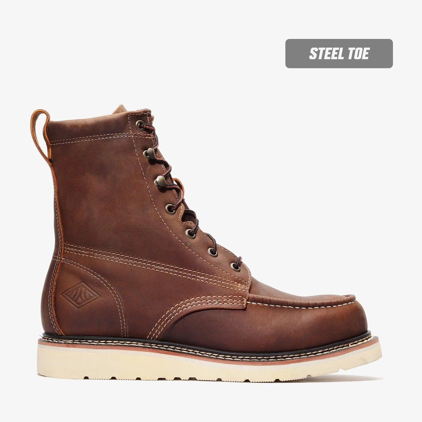 FRONTIER CLASSIC 8" MOC TOE (STEEL TOE) Bonanza Boots