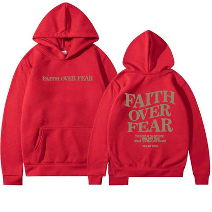 Faith Over Fear Men's And Women's Hoodies Sweater