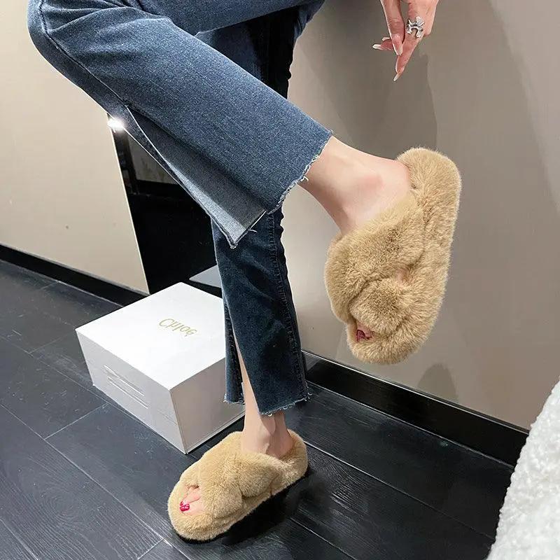 Fashion Plush Slippers PAINEVIDA
