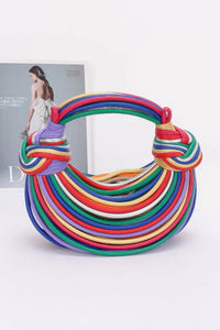 Faux Leather Rope Hobo Bag OyeraCharisma