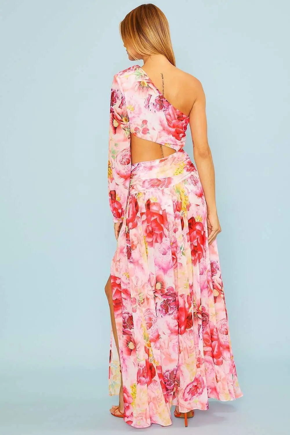 Floral Pink Maxi Dress Pretty Little Patriot