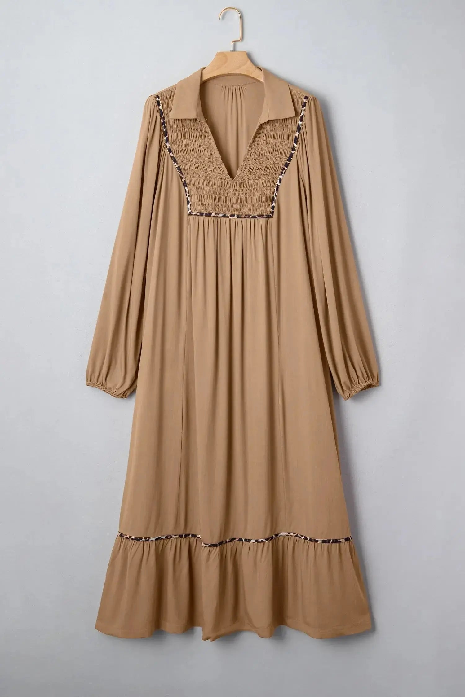 Long plus size Frankie accent bracelet maxi dress by Threaded Pear, featuring elegant design and comfortable fit.