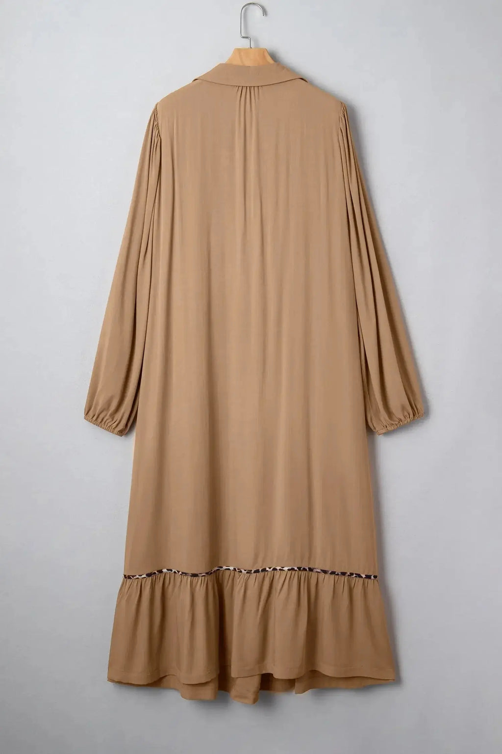 Long plus size maxi dress by Threaded Pear featuring a Frankie accent bracelet detail in a stylish, flowing design.