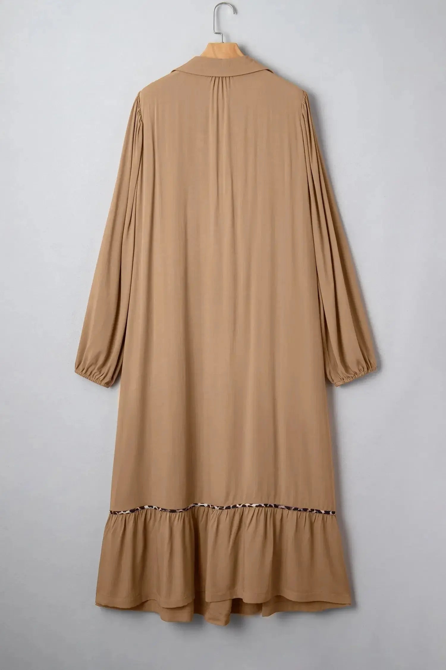 Long plus size maxi dress by Threaded Pear featuring a Frankie accent bracelet detail in a stylish, flowing design.