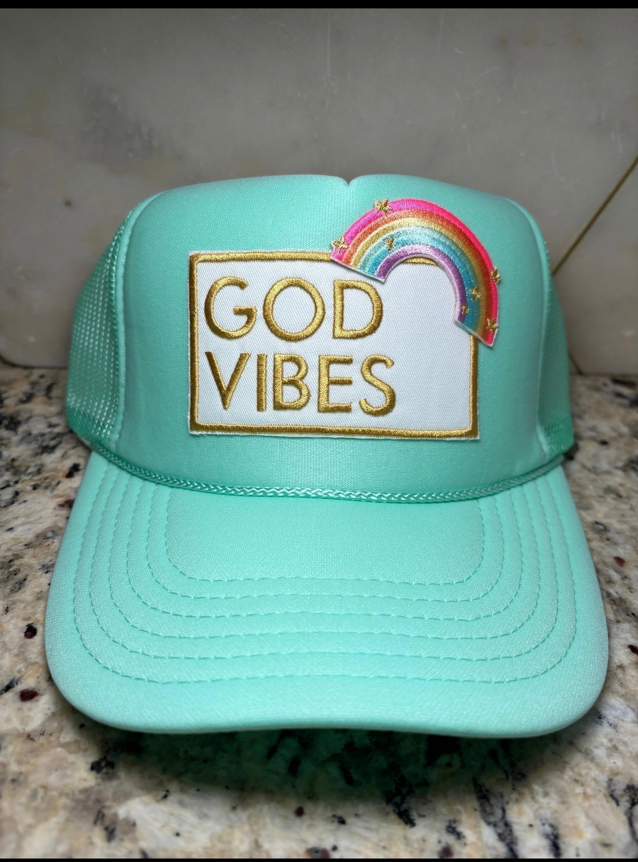 God Vibes Trucker Hat Pretty Little Patriot