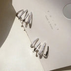 Trendy Attic Store01 women's earrings and ear studs featuring modern, fresh style with delicate design and shiny finish.