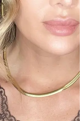 Herringbone Necklace -clearance Pretty Little Patriot