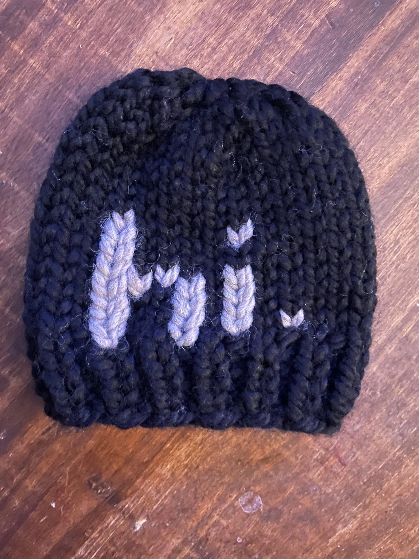 Hi Hat in Black & Grey Tight Knit Sisters